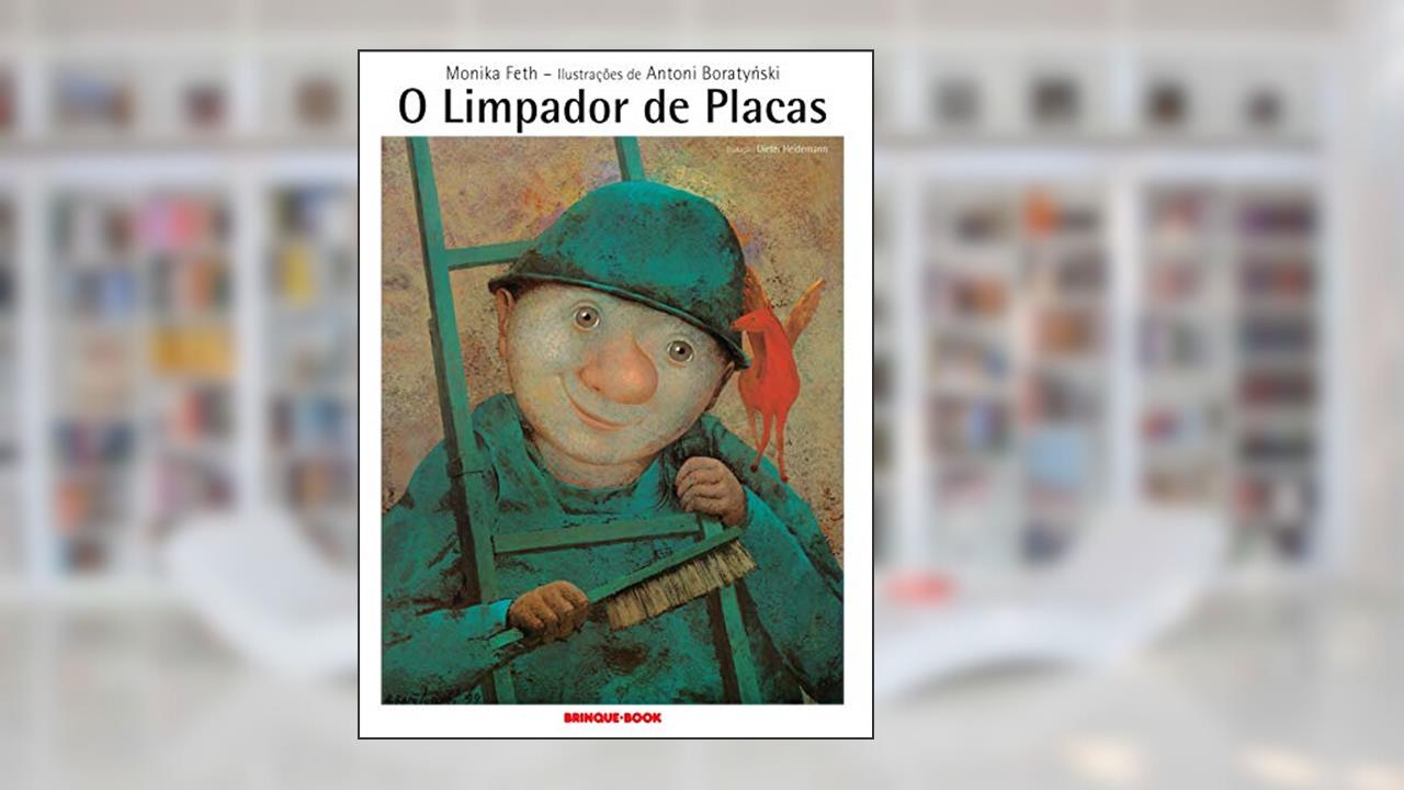 Capa de O limpador de placas, do autor Monika Feth