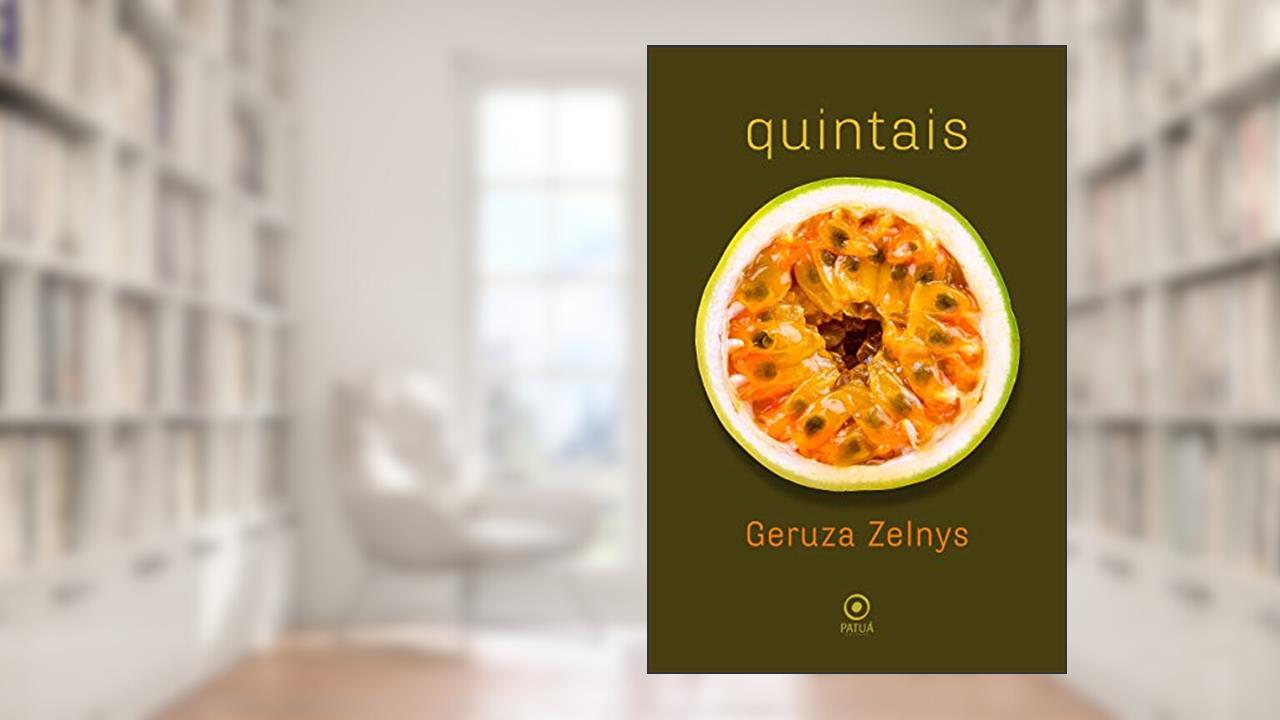 Capa de Quintais, do autor Geruza Zelnys