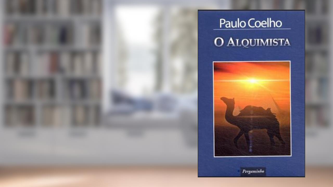 Capa de Alquimista, do autor Paulo Coelho