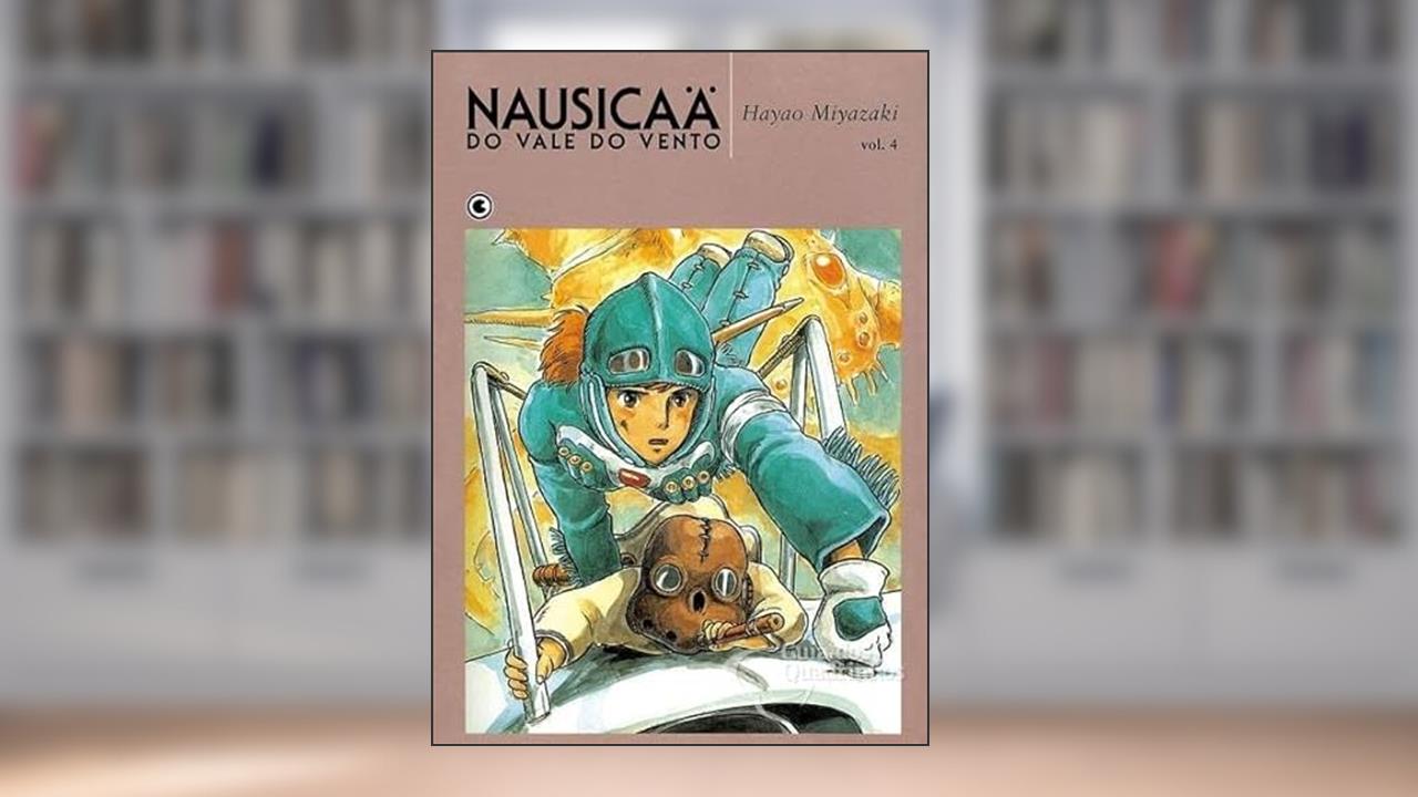 Capa de Nausicaa - Volume 4, do autor Hayao Miyazaki