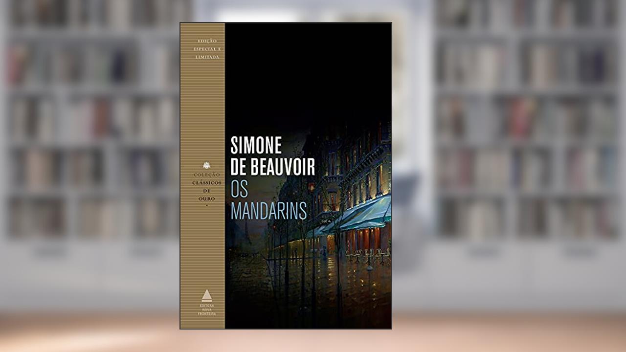Capa de Os mandarins, do autor Simone de Beauvoir