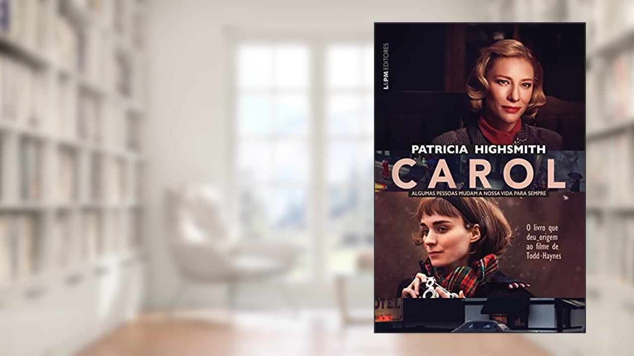 Capa de Carol - Capa do Filme, do autor Patricia Highsmith