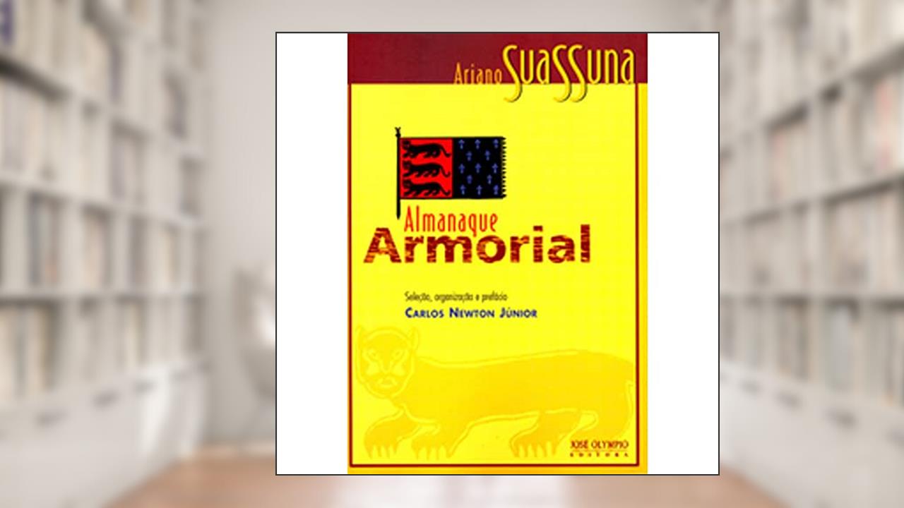 Capa de Almanaque Armorial, do autor Carlos Newton Junior