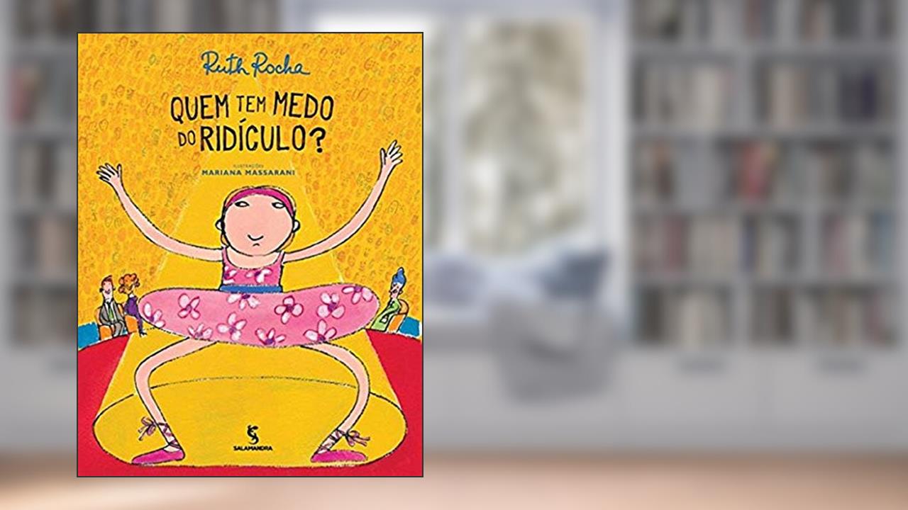 Capa de Quem tem medo do ridículo?, do autor Ruth Rocha