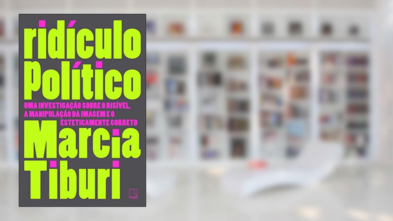 Capa de Ridículo Político, do autor Marcia Tiburi
