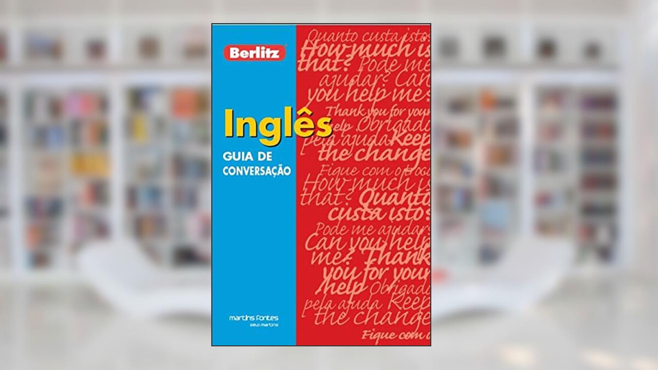 Capa de Guia de conversação Berlitz Inglês, do autor Berlitz