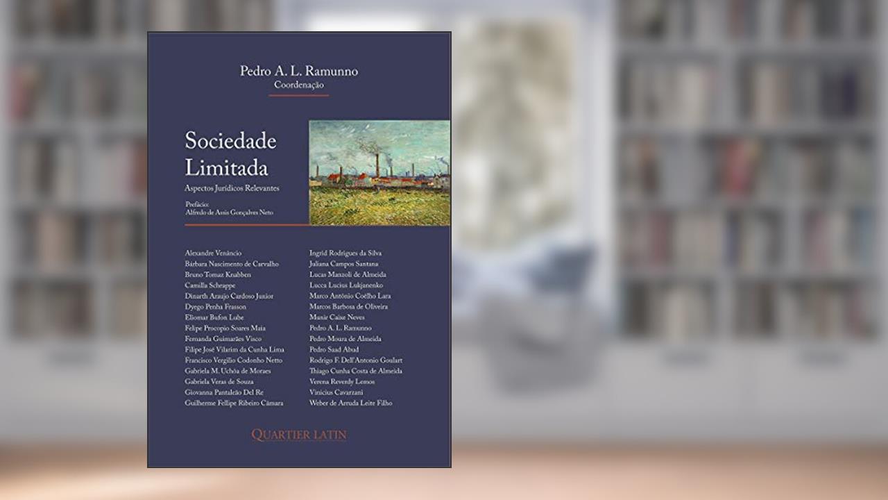 Capa de Sociedade Limitada - Aspectos Jurídicos Relevantes, do autor Pedro A. L Ramunno