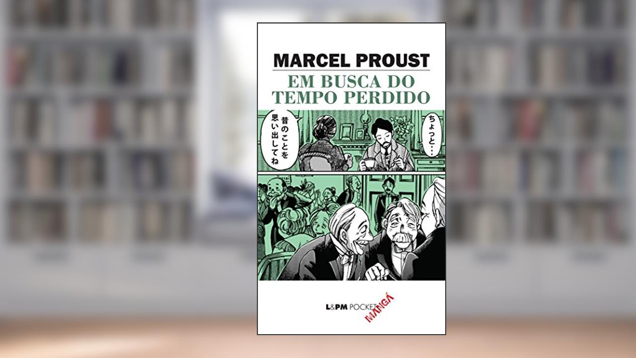 Capa de Em Busca do Tempo Perdido, do autor Marcel Proust