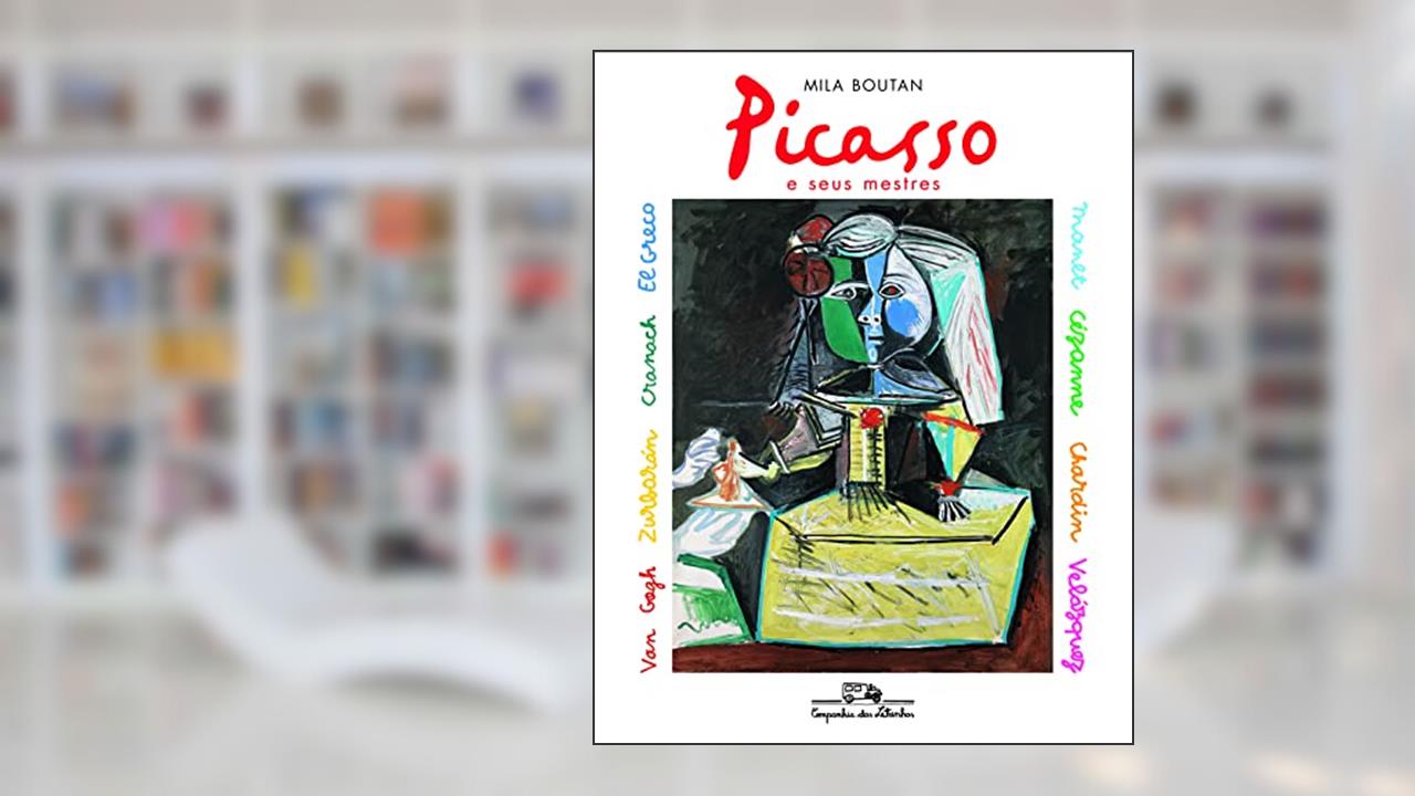 Capa de Picasso e seus mestres, do autor Mila Boutan