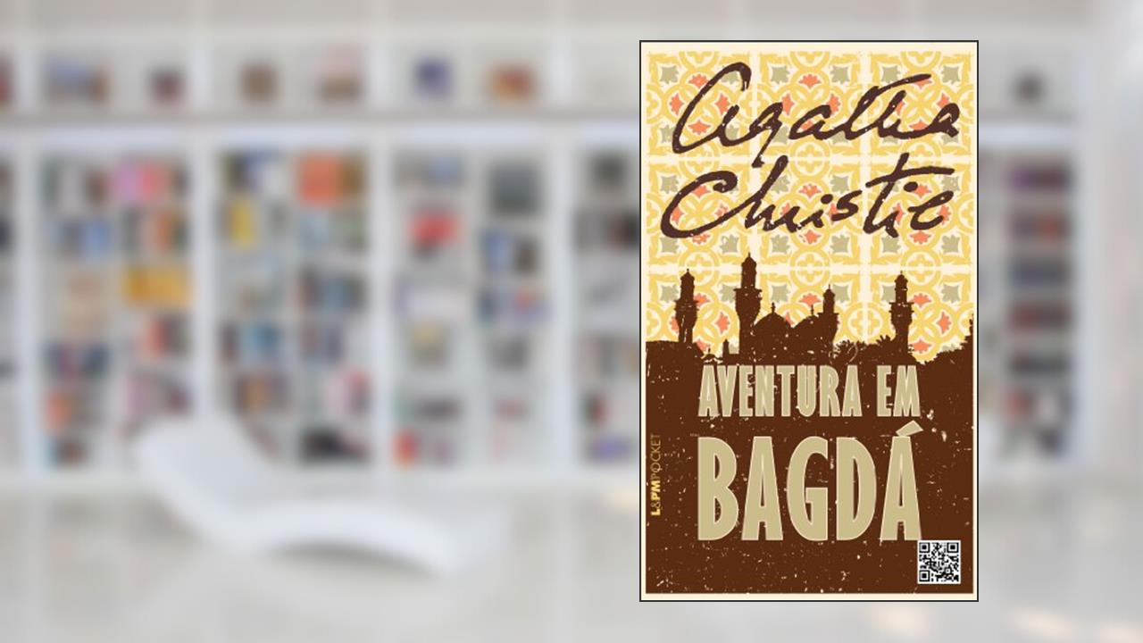 Capa de Aventura em Bagdá, do autor Agatha Christie