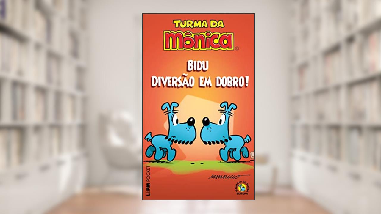 Capa de Bidu - Diversão Em Dobro! - Coleção L&PM Pocket, do autor Mauricio de Sousa