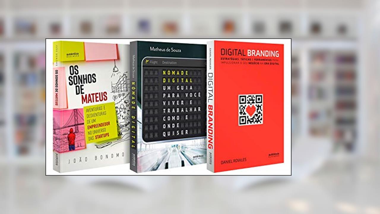 Capa de Kit Empreendedorismo, do autor Daniel Rowles Daniel Rowles; Matheus de Souza; João Bonomo