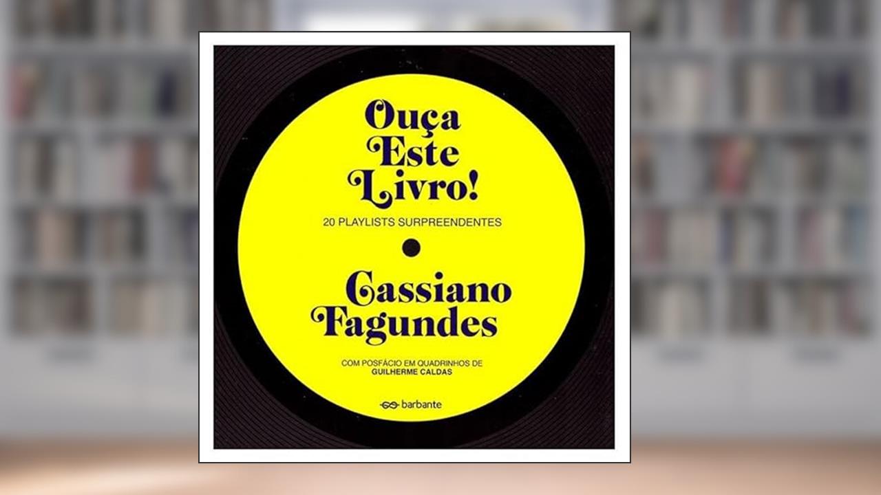 Capa de OUCA ESTE LIVRO!, do autor CASSIANO FAGUNDES
