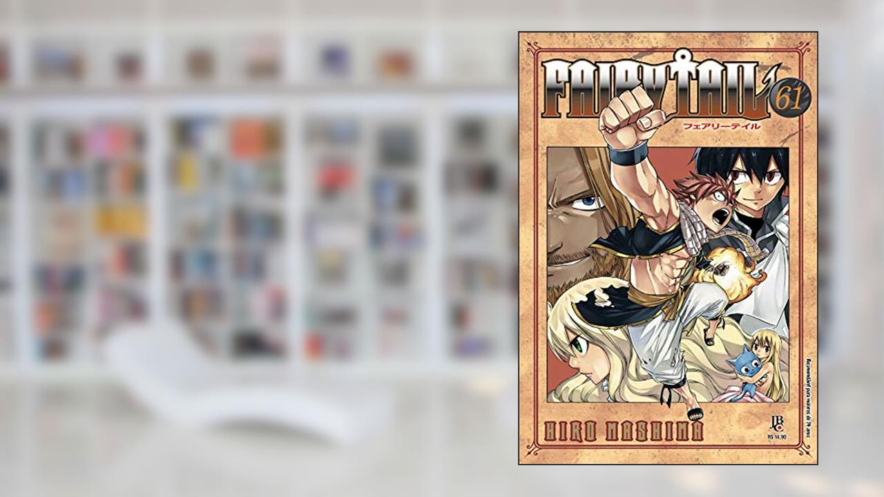 Capa de Fairy Tail - Vol. 61, do autor Hiro Mashima