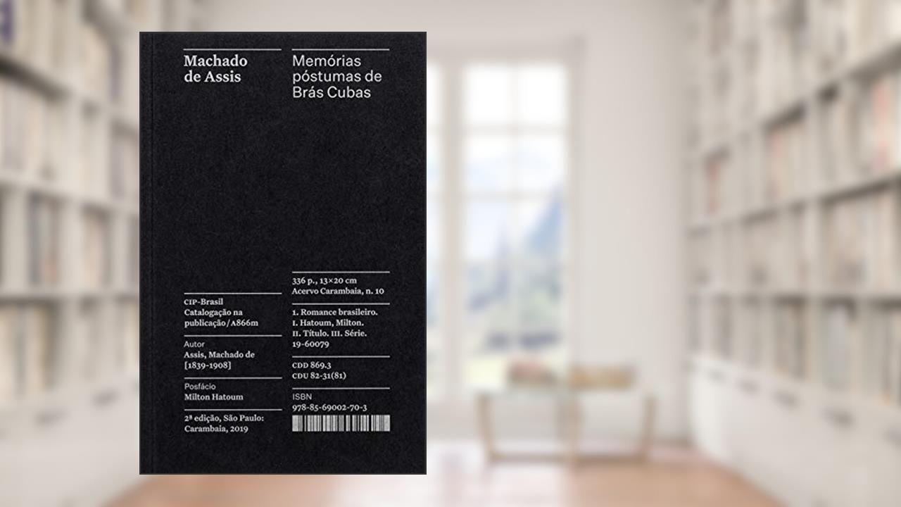 Capa de Memórias póstumas de Brás Cubas - Coleção Acervo: 10, do autor Machado de Assis