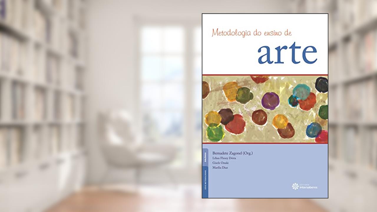Capa de Metodologia do ensino de arte, do autor Gisele Miyoko Onuki; Lilian Fleury Dória; Marilia de Oliveira Garcia Diaz Dória