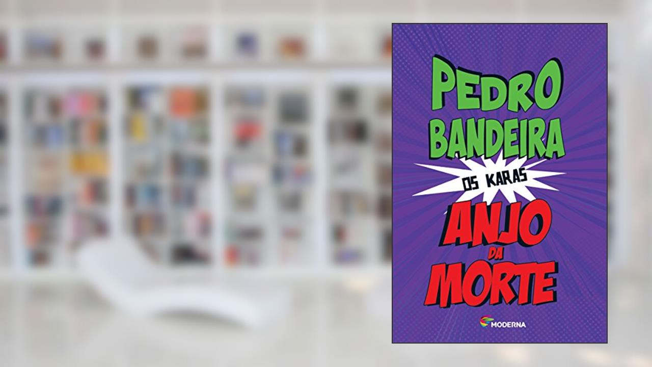 Capa de Anjo da morte, do autor Pedro Bandeira