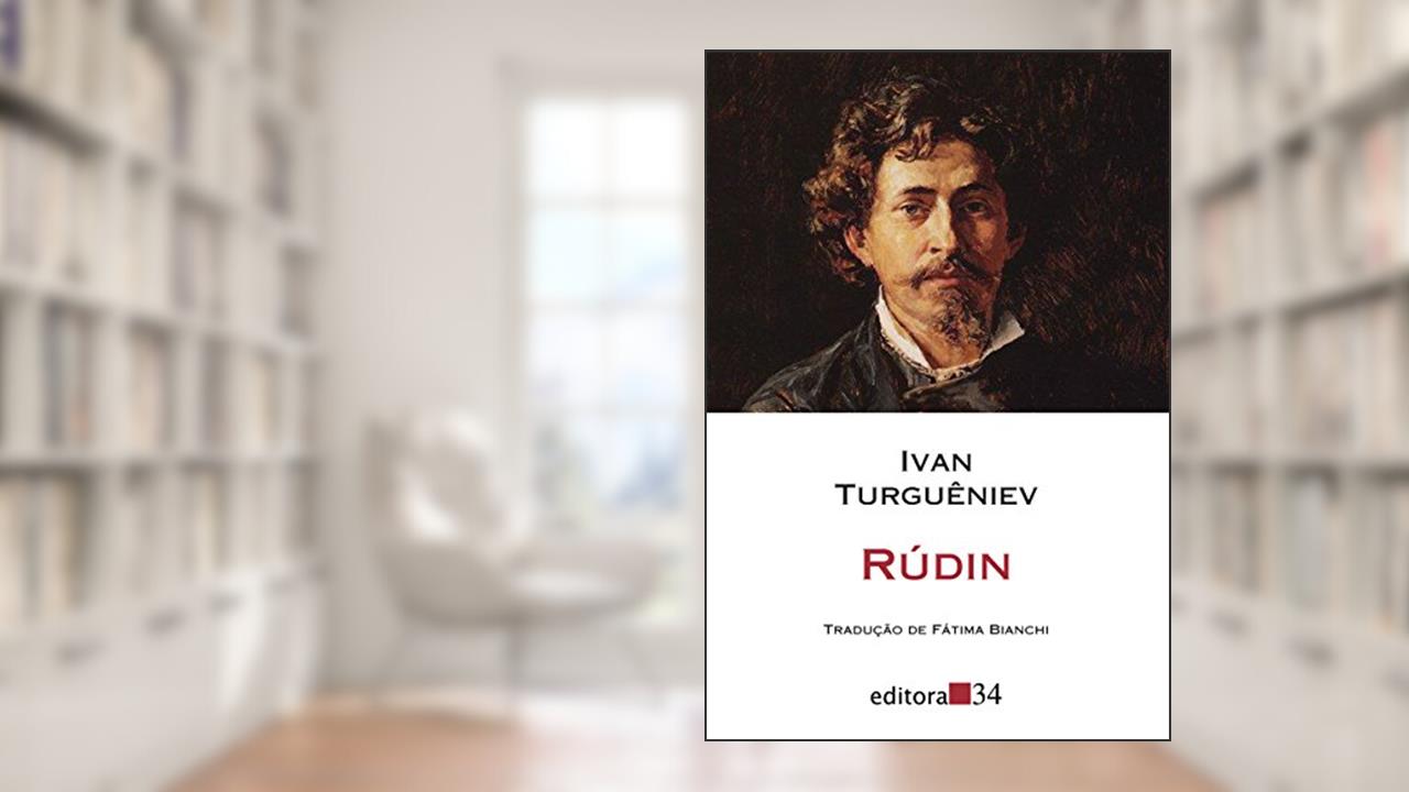 Capa de Rúdin, de Ivan Turguêniev