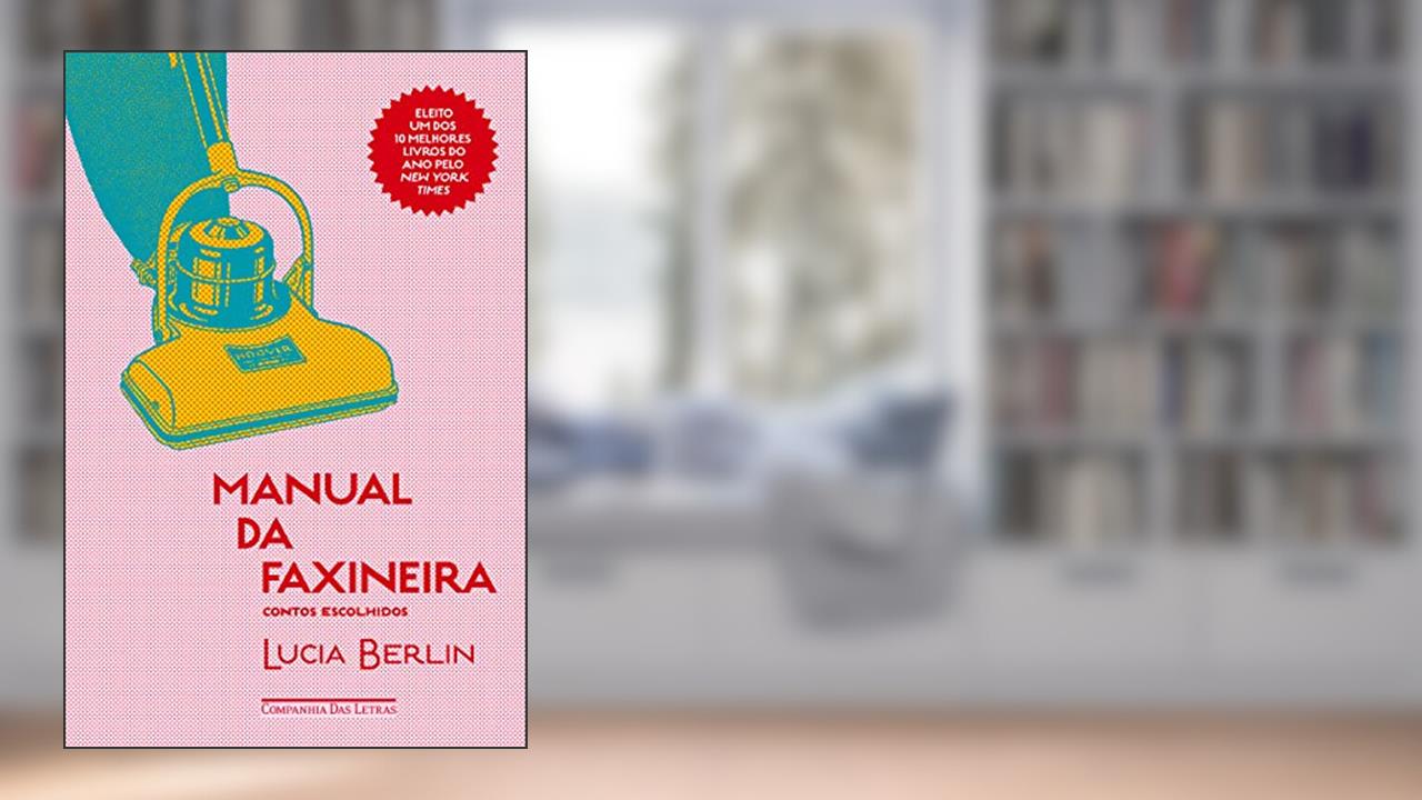 Capa de Manual da faxineira, do autor Lucia Berlin