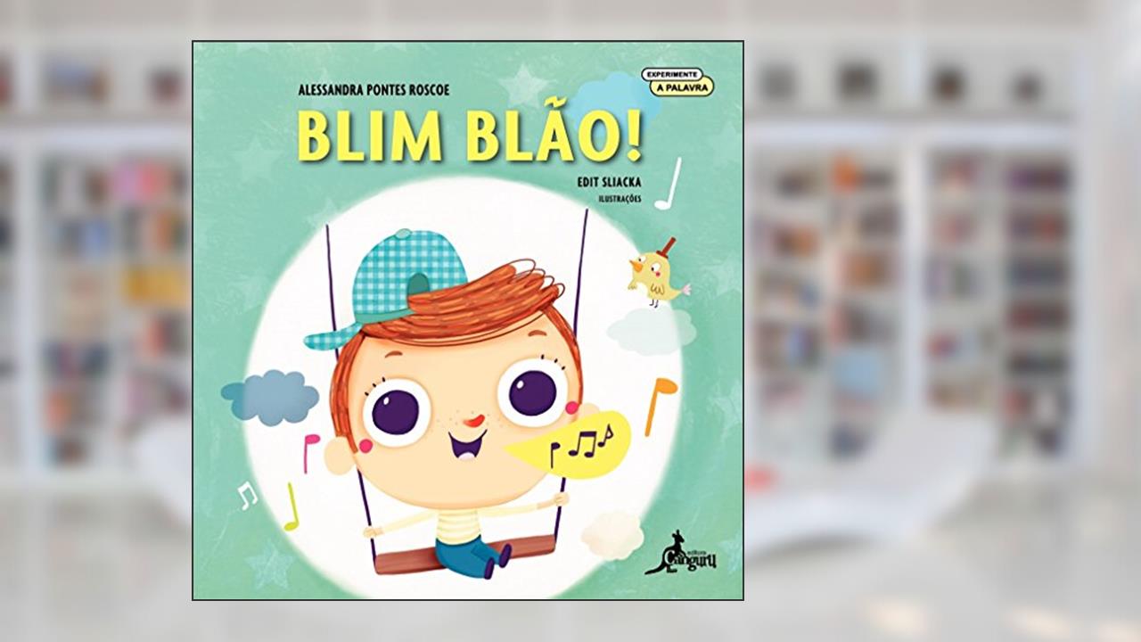 Capa de Blim Blão!, do autor Alessandra Pontes Roscoe