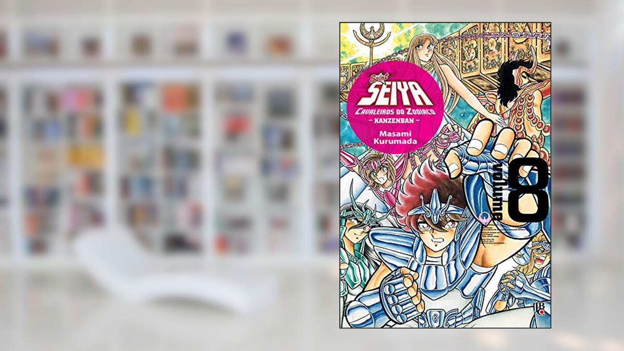 Capa de Cavaleiros do Zodíaco - Saint Seiya Kanzenban - Vol. 8, do autor Masami Kurumada