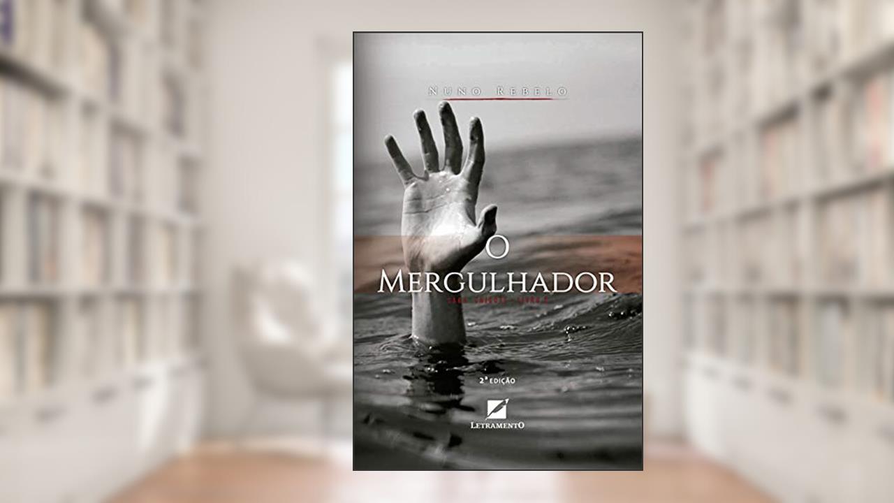 Capa de O Mergulhador, do autor Nuno Rebelo