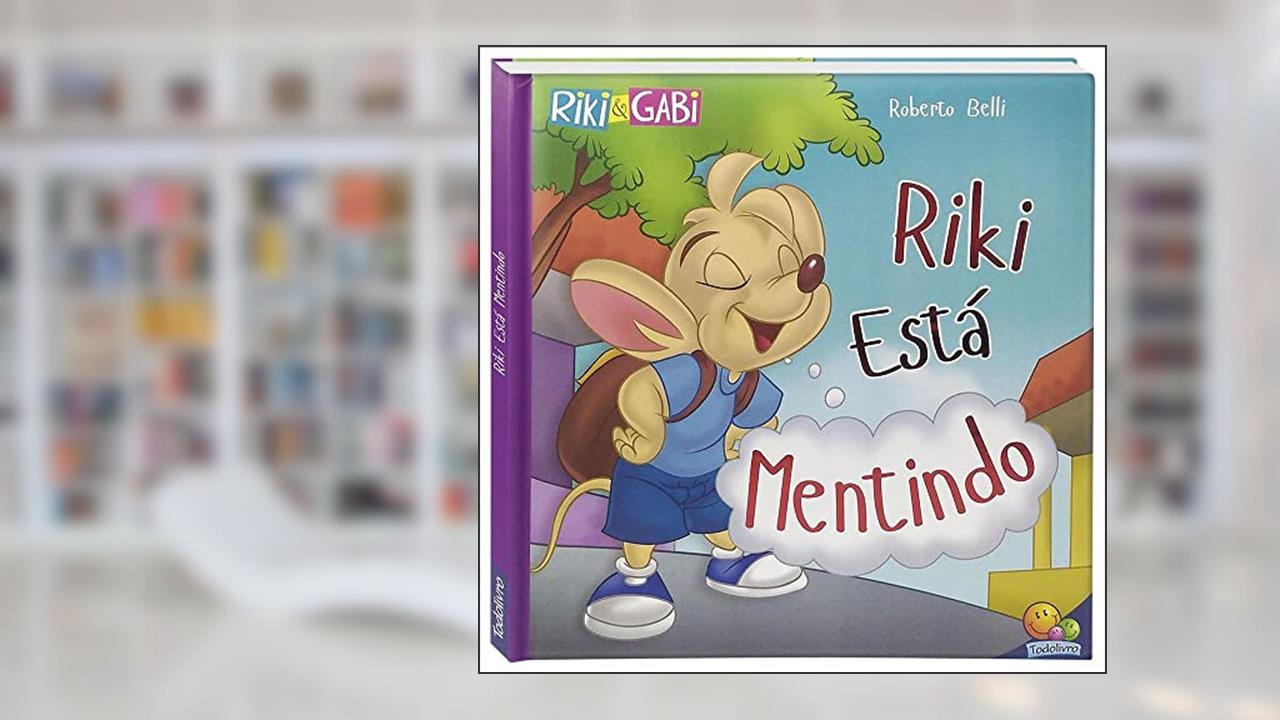 Capa de Comportamentos:Riki está mentindo (Riki & Gabi), do autor Roberto Belli