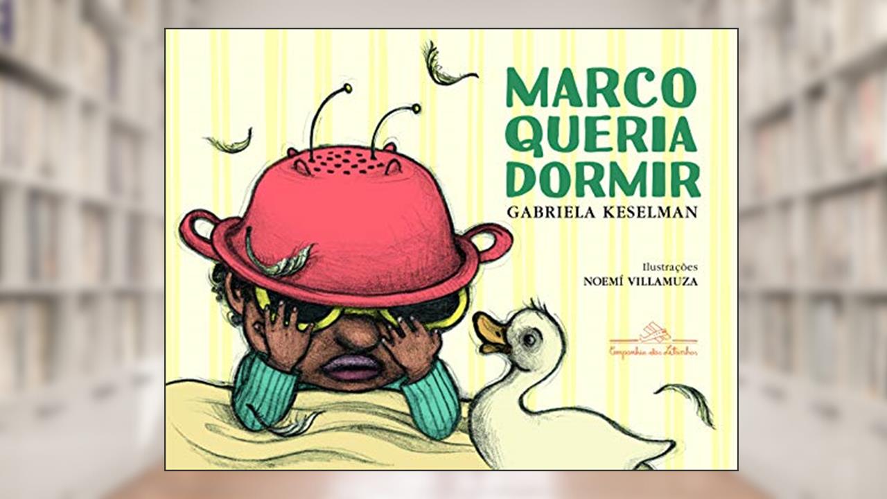 Capa de Marco queria dormir, do autor Gabriela Keselman
