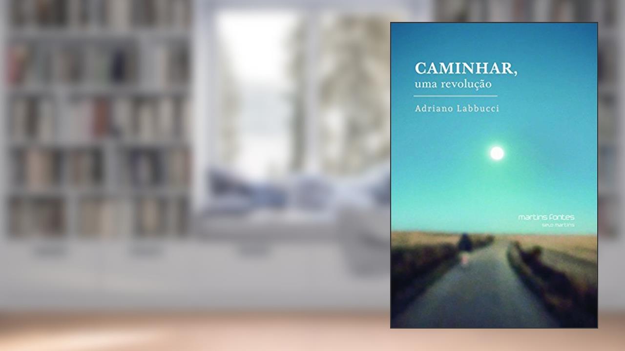 Capa de Caminhar, uma revolução, do autor Adriano Lebbucci
