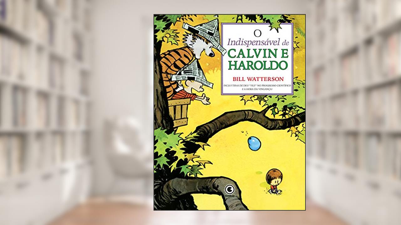 Capa de Calvin e Haroldo Vol 17: O indispensável de Calvin e Haroldo, do autor Bill Watterson