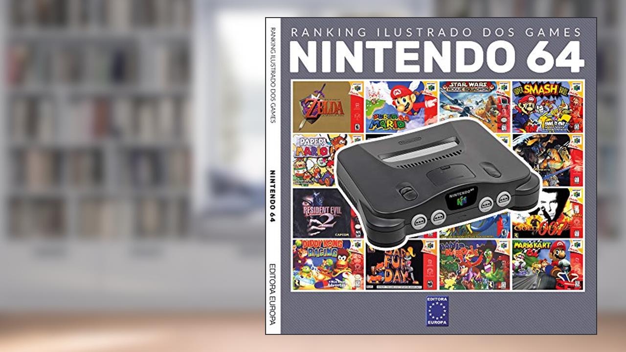 Capa de Ranking Ilustrado dos Games - Nintendo 64: Os jogos mais poderosos e memoráveis do Nintendo 64, do autor EDITORA EUROPA
