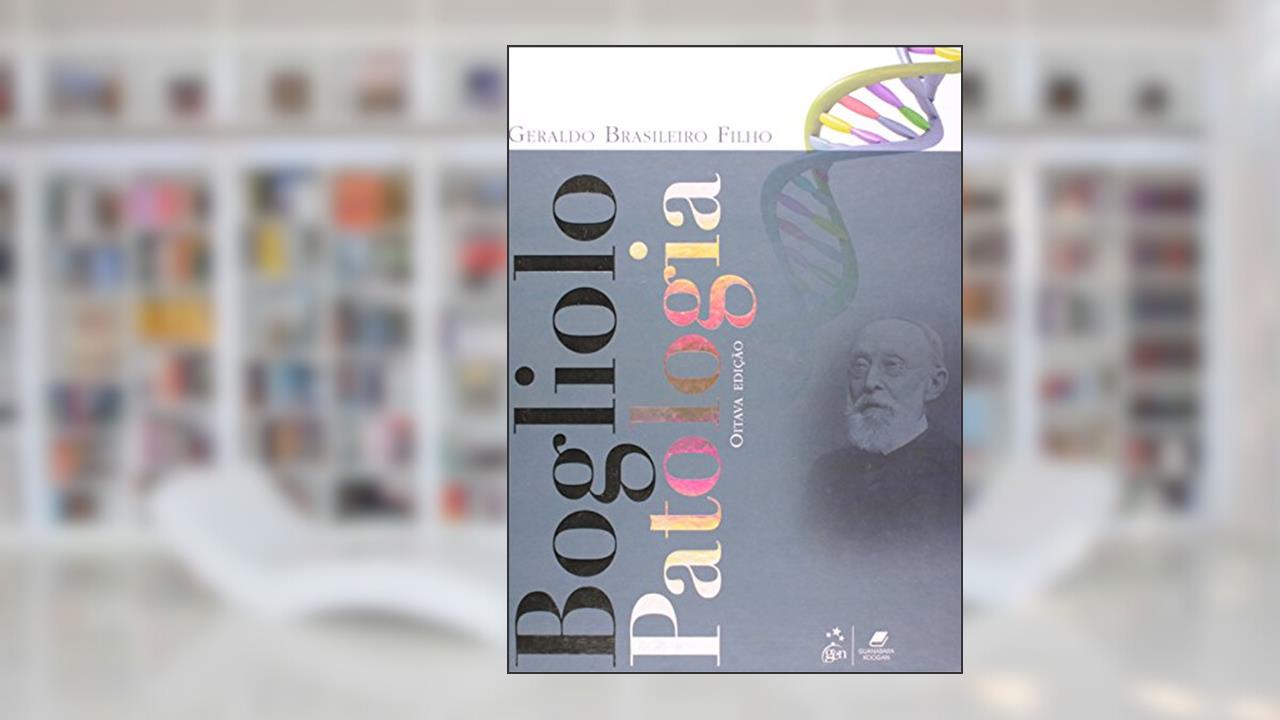 Capa de Bogliolo - Patologia, do autor Geraldo Brasileiro Filho