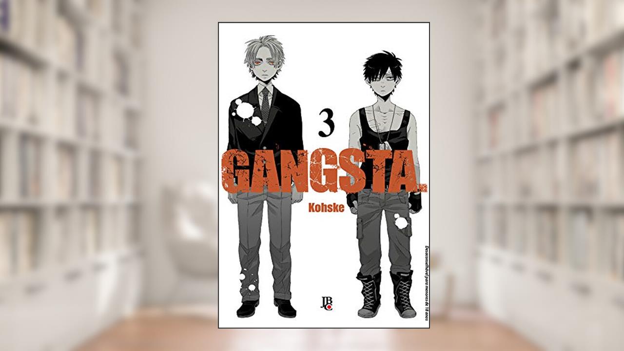 Capa de Gangsta - Volume 3, do autor Kohske