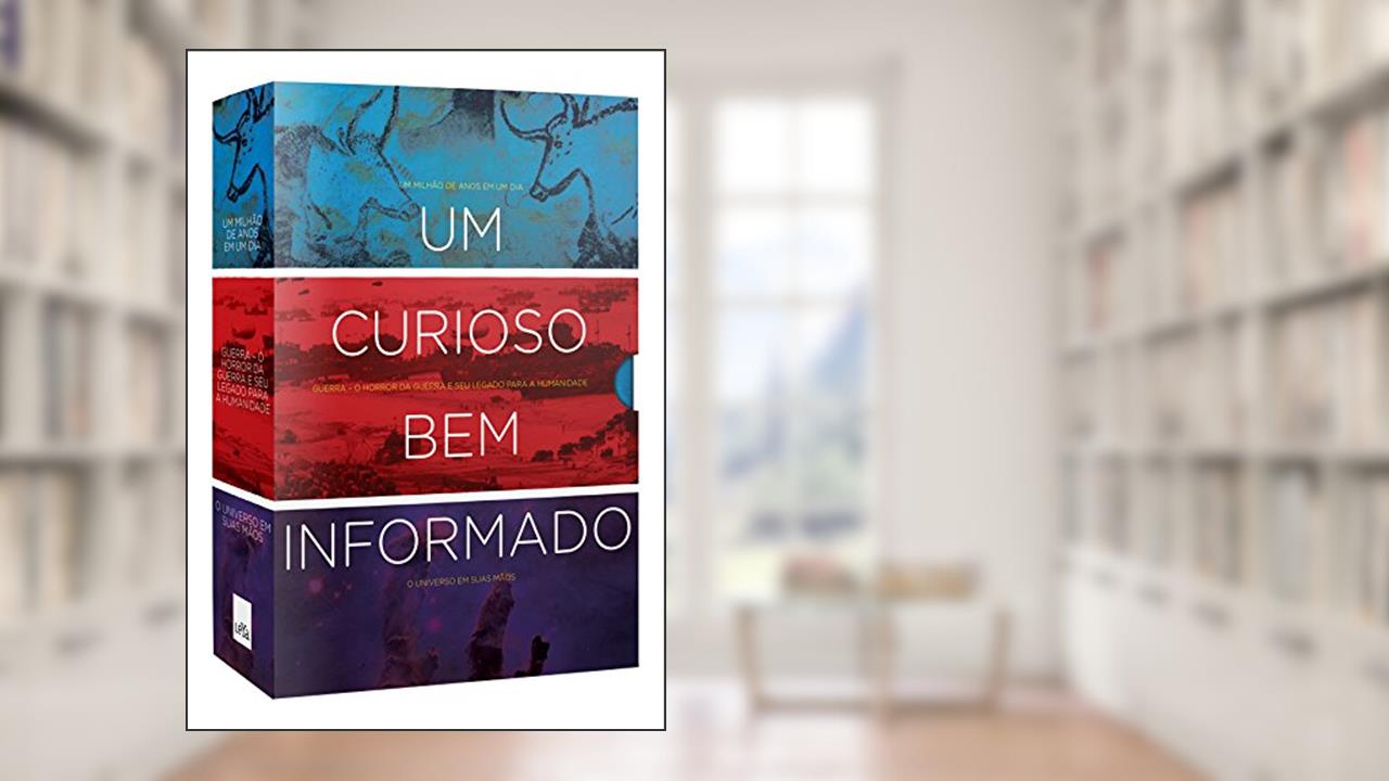 Capa de Um Curioso Bem Informado - Caixa Exclusiva, do autor Greg Jenner; Ian Morris; Christophe Galfard