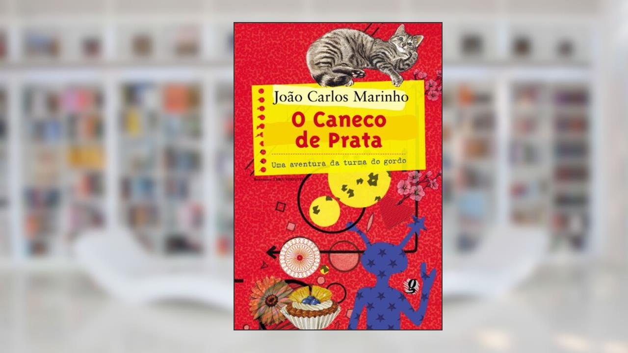 Capa de O caneco de prata: uma aventura da turma do gordo, do autor João Carlos Marinho