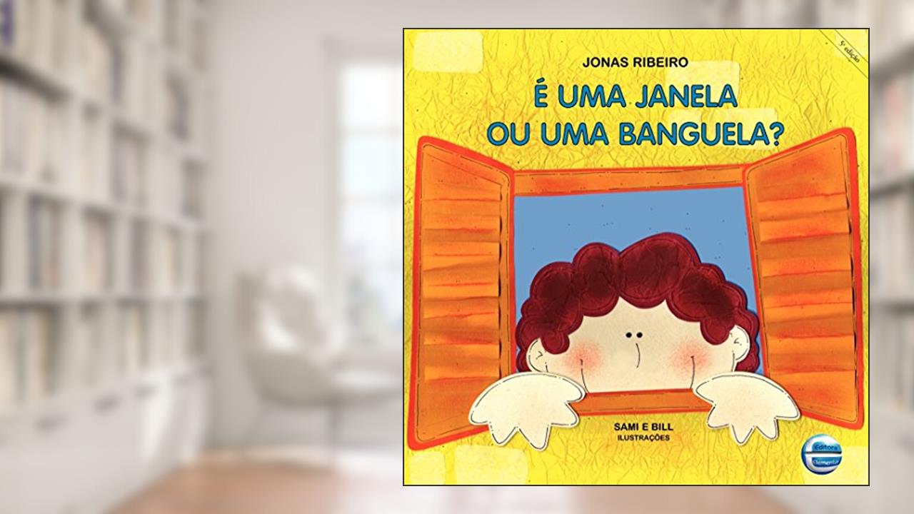 Capa de É uma Janela ou uma Banguela?, do autor Jonas Ribeiro