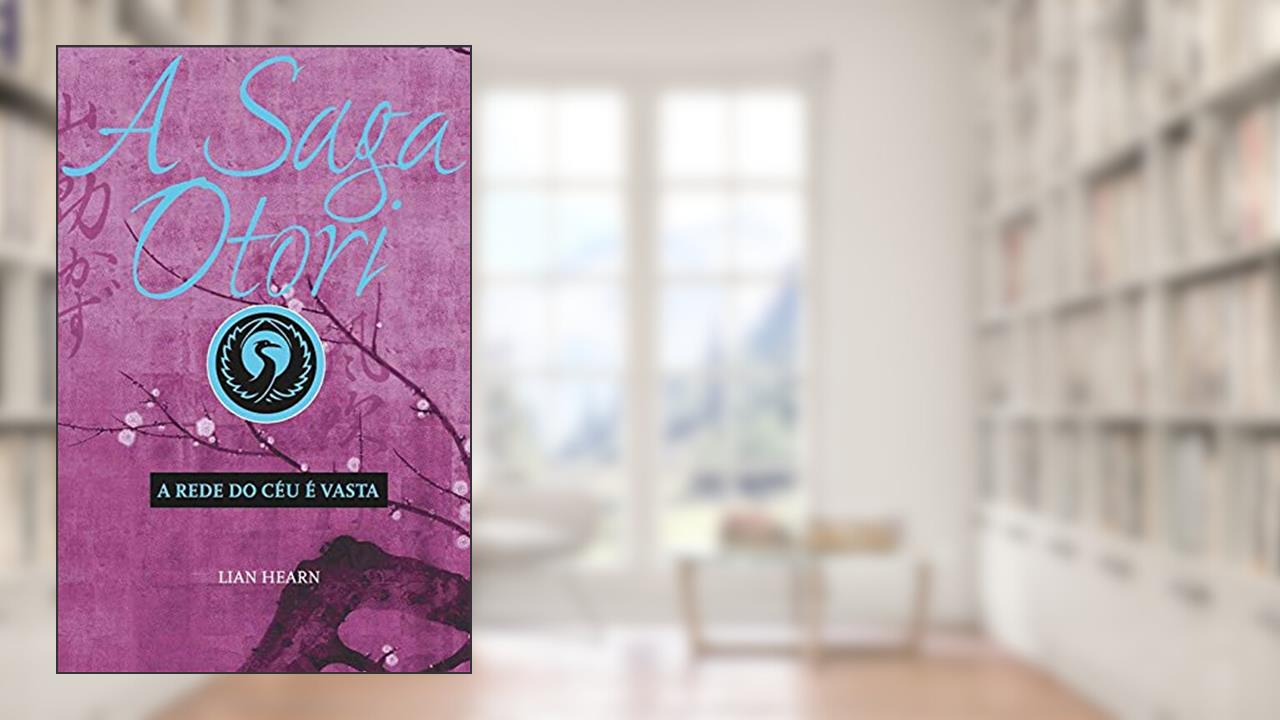 Capa de A saga Otori - A rede do céu é vasta - prelúdio, do autor Lian Hearn
