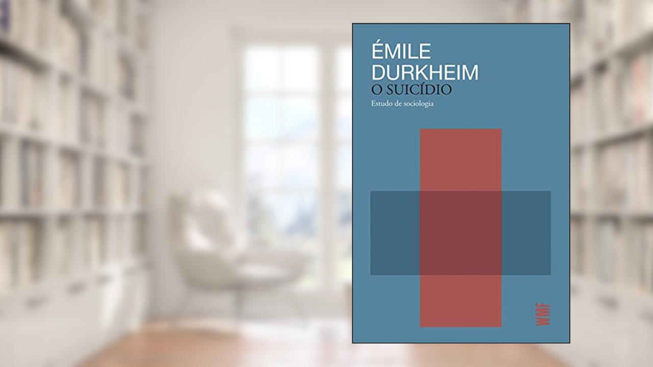 Capa de O suicídio, do autor Émile Durkheim