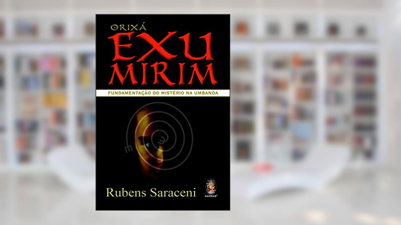 Capa de Orixá Exu Mirim, do autor Rubens Saraceni