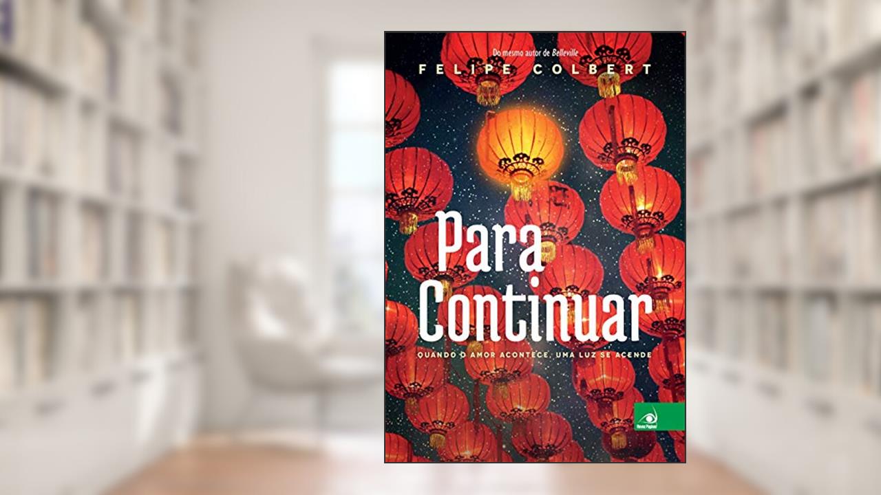 Capa de Para Continuar, do autor Felipe Colbert
