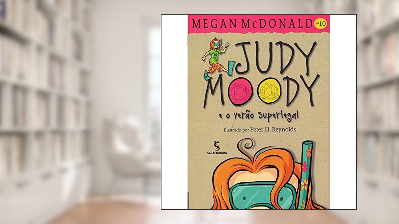 Capa de Judy Moody e o verão superlegal, do autor Megan McDonald