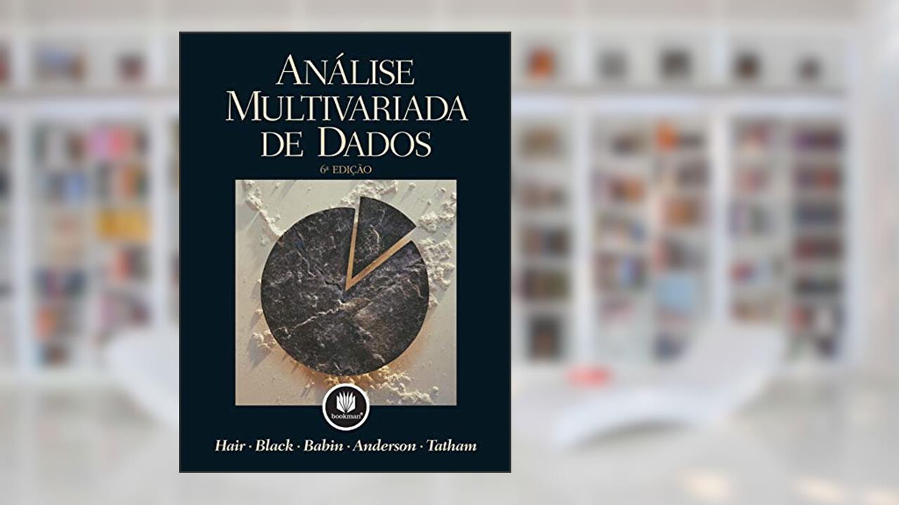 Capa de Análise Multivariada de Dados, do autor Joseph F. Hair Jr.; William C. Black; Barry J. Babin; Rolph E. Anderson; Ronald L. Tatham
