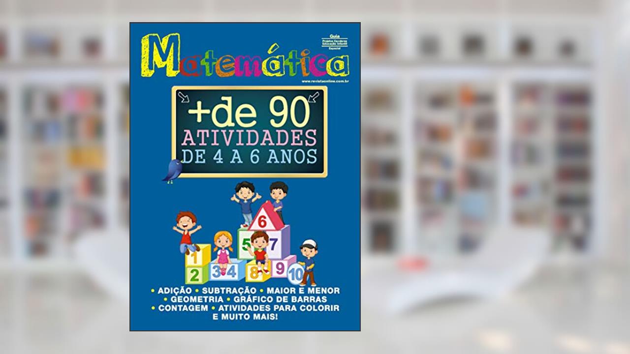 Capa de Guia projetos escolares - Educação infantil - Especial - Matemática, do autor On Line Editora