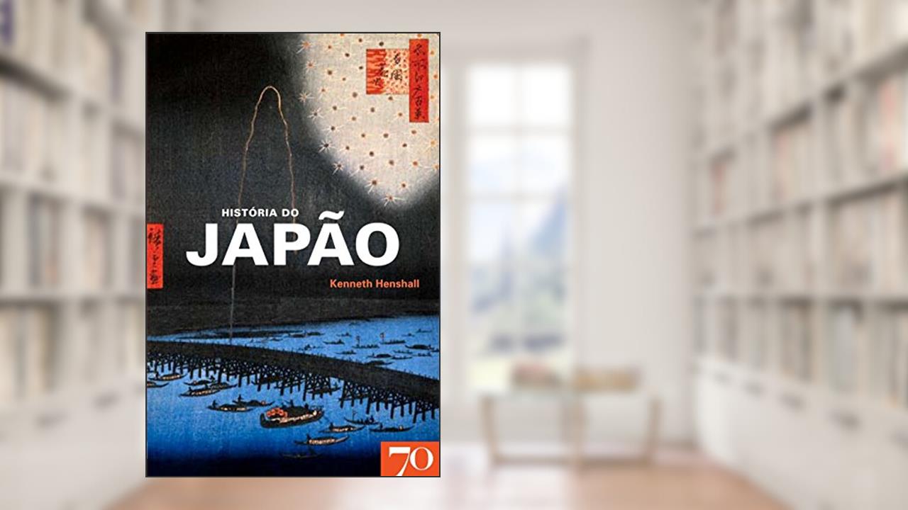 Capa de História do Japão, do autor Kenneth Henshall