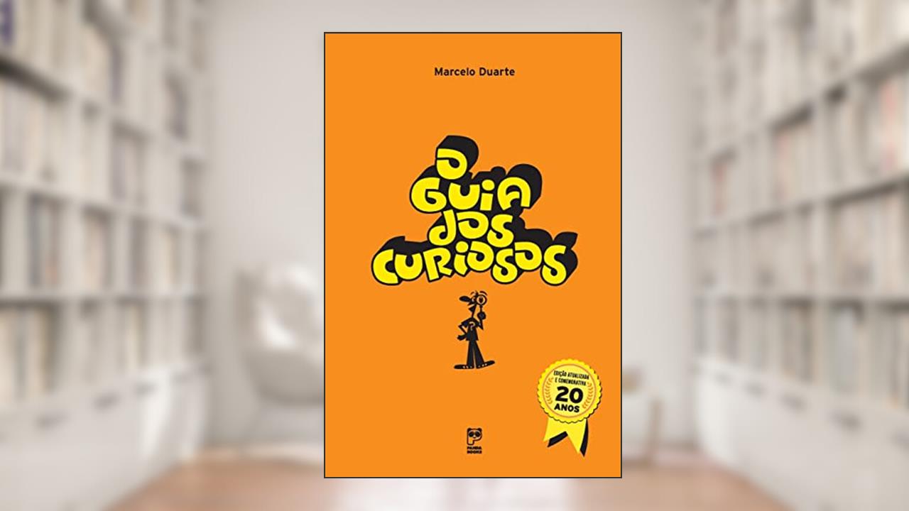 Capa de O guia dos curiosos, do autor Marcelo Duarte