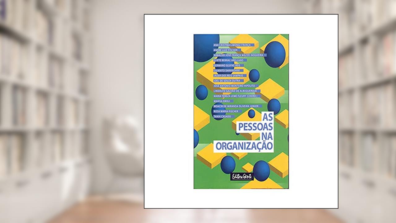 Capa de As pessoas na organização, do autor Maria Tereza Leme Fleury
