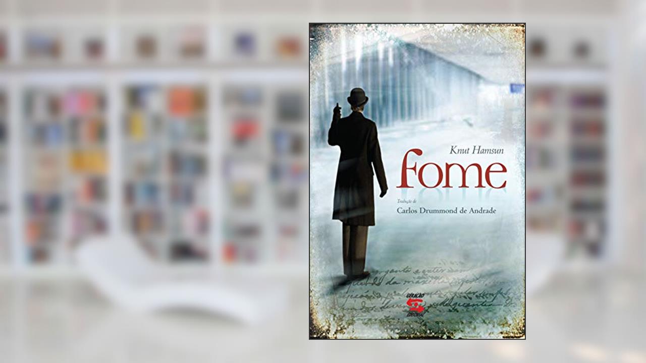 Capa de Fome, do autor Knut Hamsun