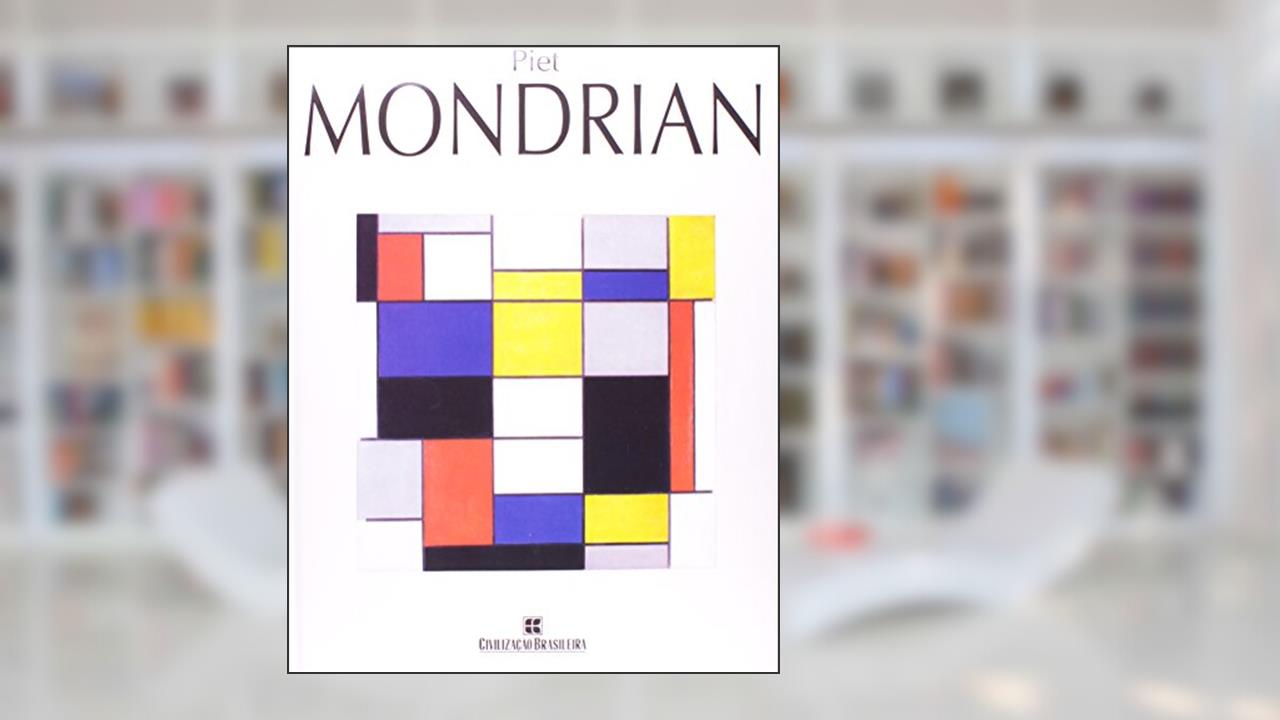 Capa de Piet Mondrian, do autor Manuel Brazques