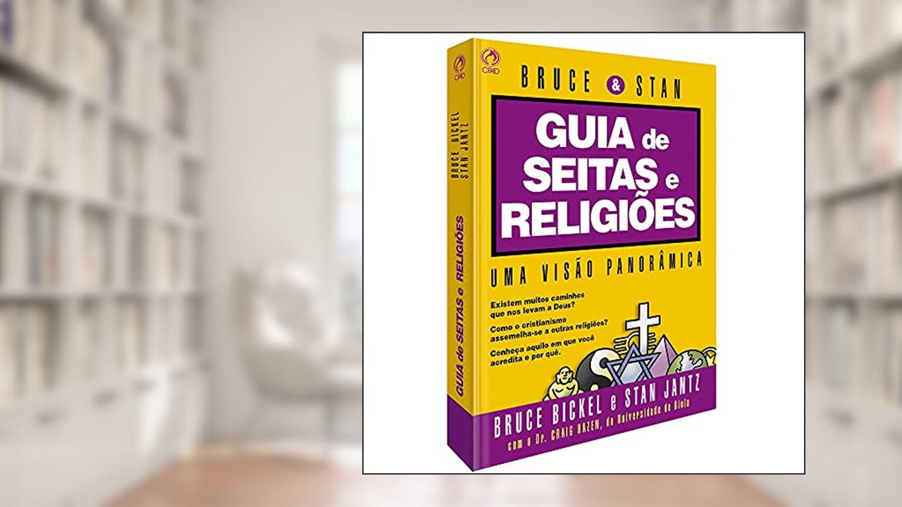 Capa de Guia de seitas e religiões, do autor Bruce Bicket; Stan Jantz