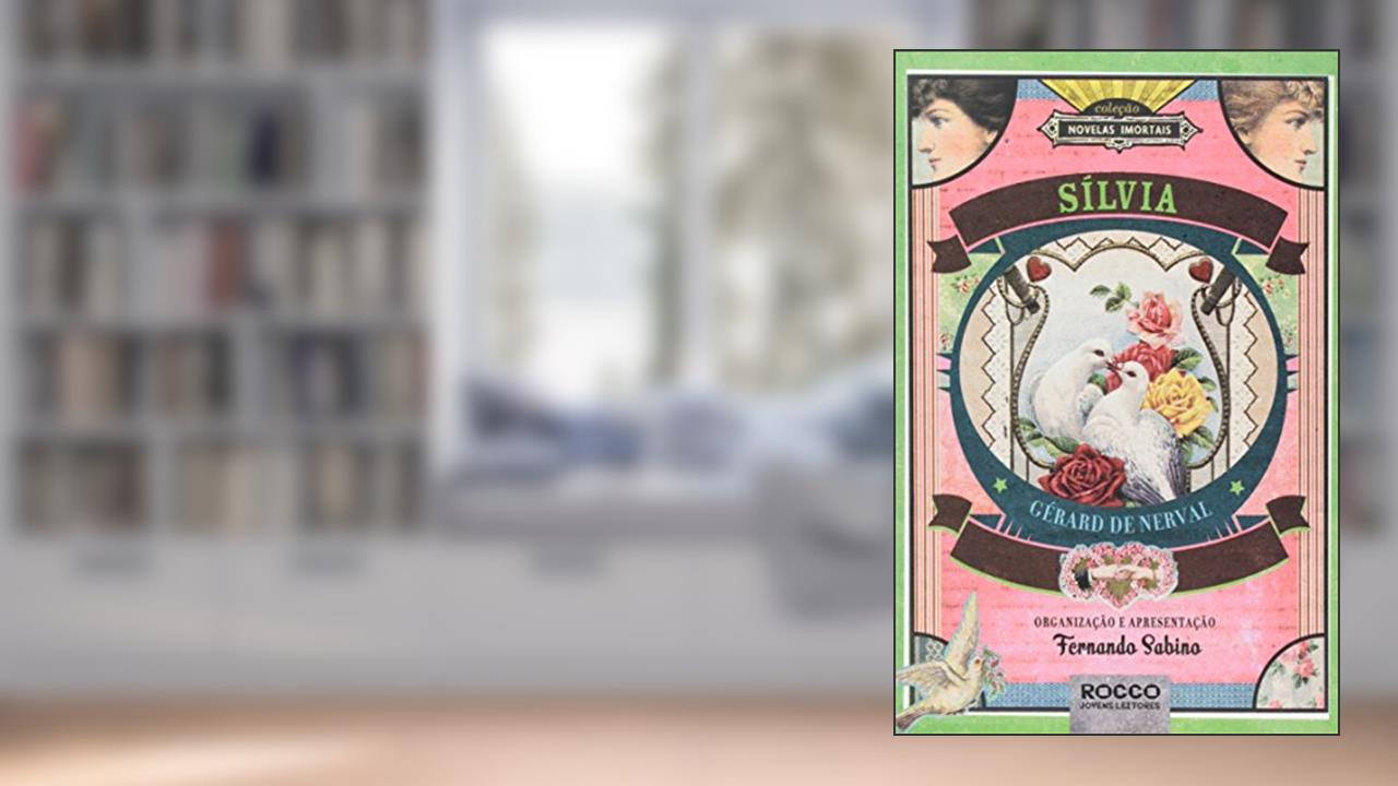 Capa de Sílvia, do autor Gérard de Nerval